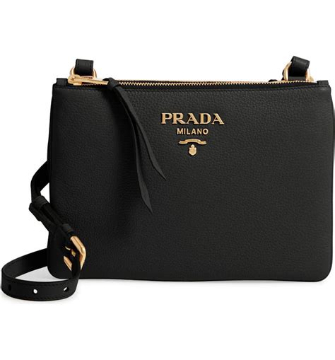 prada vitello daino crossbody bag black|prada vitello daino shopping tote.